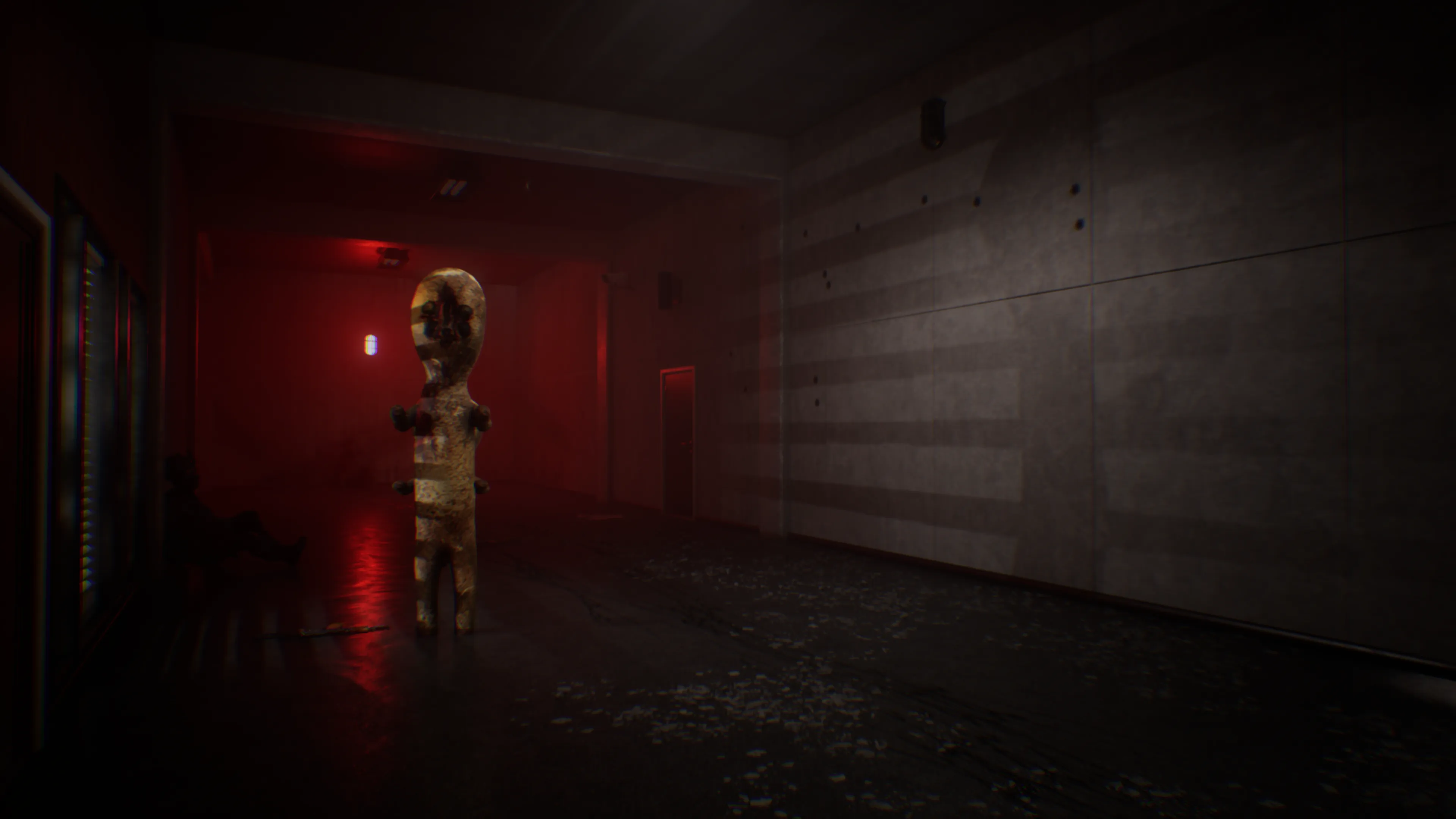 SCP office scene with zombies